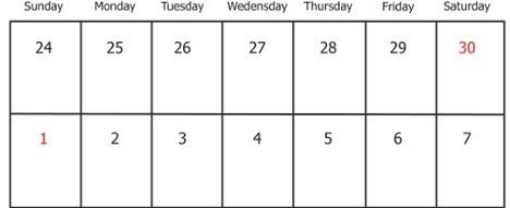 calendar
